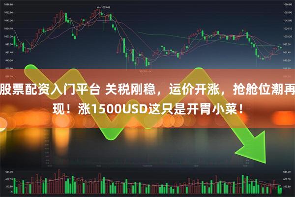 股票配资入门平台 关税刚稳，运价开涨，抢舱位潮再现！涨1500USD这只是开胃小菜！